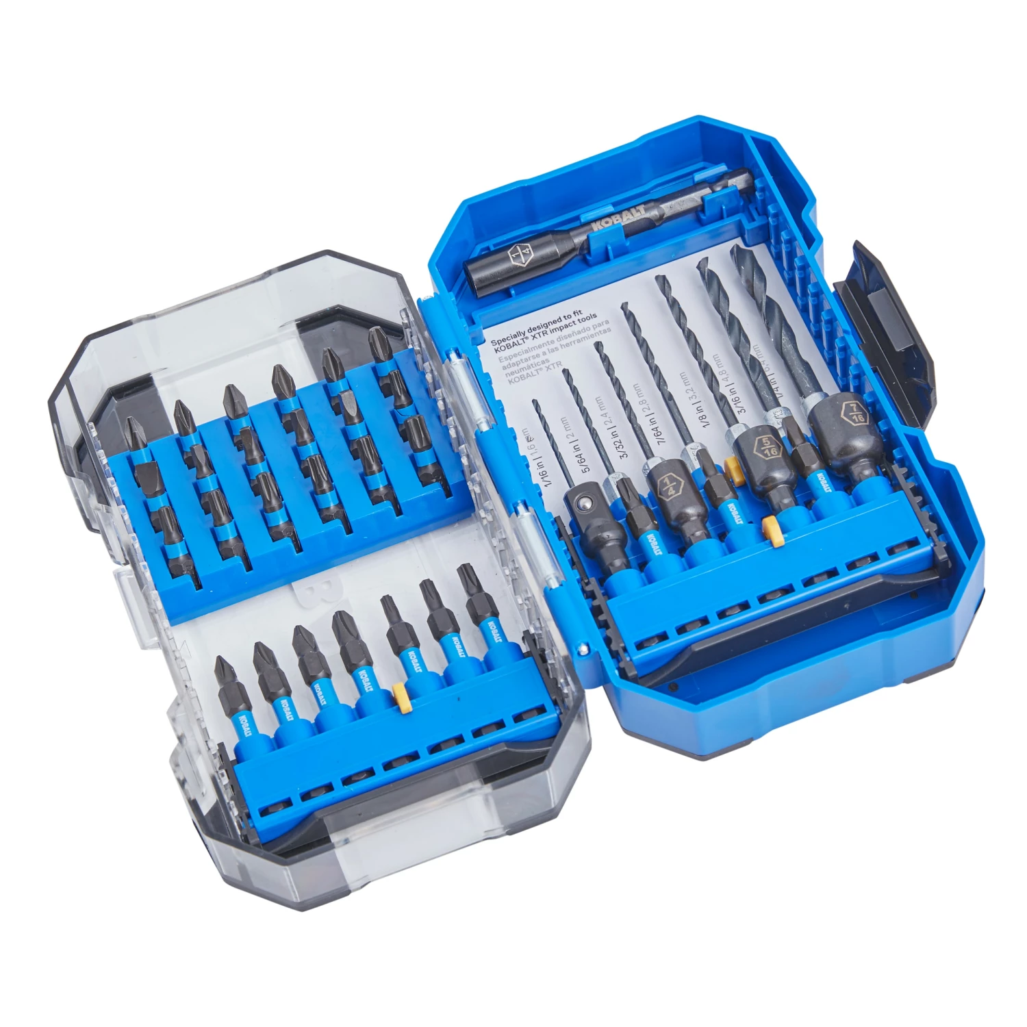 Kobalt Screwdriver Bits XTR Impact Set High-speed Steel Hex Shank Screwdriver Bit Set (40-Piece) 2 Kobalt Screwdriver Bits XTR Impact Set High-speed Steel Hex Shank Screwdriver Bit Set (40-Piece) - Image 2