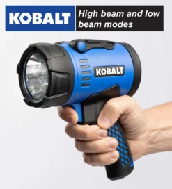 Kobalt Flashlights 1200-Lumen LED Rechargeable Spotlight Flashlight -Kobalt Sales Shop 45368643 scaled
