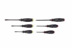 Kobalt Screwdrivers 6-Piece Tpr/Thermoplastic Rubber Handle Slottedhead and Phillips Screwdriver Set -Kobalt Sales Shop 45370393 scaled