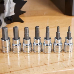 Kobalt Driver Sockets & Sets 7-Piece 3/8-in Drive Set Hex Bit Metric Driver Socket Set 11 Kobalt Driver Sockets & Sets 7-Piece 3/8-in Drive Set Hex Bit Metric Driver Socket Set -Kobalt Sales Shop 45373715