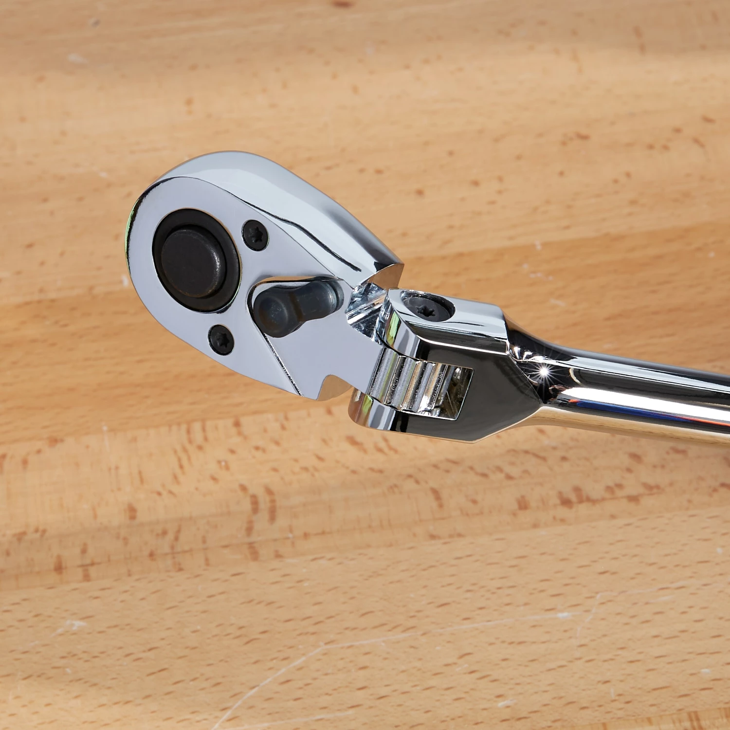 Kobalt Ratchets & Ratchet Sets 90-Tooth 1/2-in Drive Quick-release Flexible Head Standard Ratchet 5 Kobalt Ratchets & Ratchet Sets 90-Tooth 1/2-in Drive Quick-release Flexible Head Standard Ratchet - Image 5