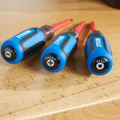 Kobalt Screwdrivers 3-Piece Handle Insulated Magnetic Set Assorted Screwdriver Set -Kobalt Sales Shop 45373780