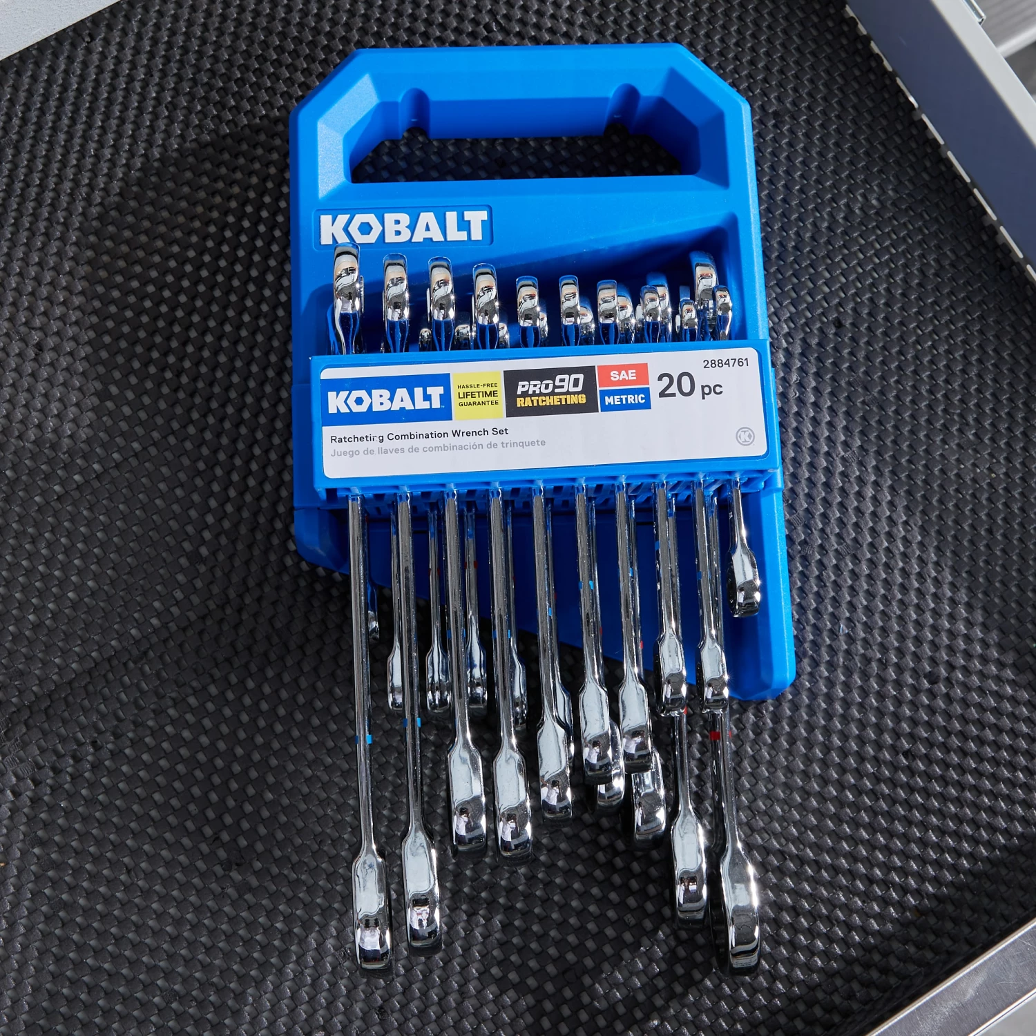Kobalt Ratchet Wrenches & Sets 20-Piece Set 12-Point Standard (SAE) and Metric Combination Ratchet Wrench Set 2 Kobalt Ratchet Wrenches & Sets 20-Piece Set 12-Point Standard (SAE) and Metric Combination Ratchet Wrench Set - Image 2