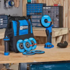 Kobalt Angle Grinders 5-in 24-Volt Max Paddle Switch Brushless Cordless Angle Grinder -Kobalt Sales Shop 45373813