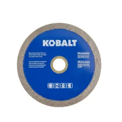 Kobalt Diamond Saw Blades 4-in Wet or Dry Porcelain Continuous Diamond Saw Blade -Kobalt Sales Shop 45400379