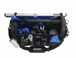 Kobalt Tool Bags Plumbing Tool Bag with Caddy Black, Blue Polyester 12.99-in 13 Kobalt Tool Bags Plumbing Tool Bag with Caddy Black, Blue Polyester 12.99-in -Kobalt Sales Shop 45459480 scaled
