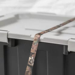 Kobalt Plastic Storage Totes X-large 24-Gallon (96-Quart) Grey Tote Latching Lid -Kobalt Sales Shop 46358951 scaled