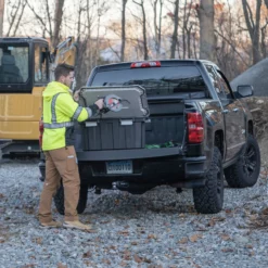 Kobalt Plastic Storage Totes X-large 24-Gallon (96-Quart) Grey Tote Latching Lid -Kobalt Sales Shop 46358971 scaled