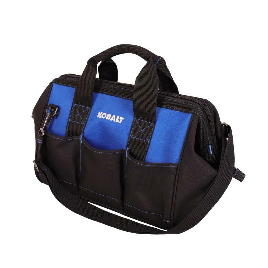 Kobalt Tool Bags Blue Black Polyester 15-in Tool Bag 5 Kobalt Tool Bags Blue Black Polyester 15-in Tool Bag - Image 5