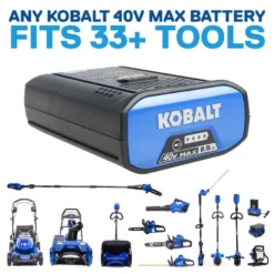 Kobalt Cordless Electric String Trimmers 40-Volt Max 15-in Straight Cordless String Trimmer (Battery Included) 22 Kobalt Cordless Electric String Trimmers 40-Volt Max 15-in Straight Cordless String Trimmer (Battery Included) -Kobalt Sales Shop 841821049782 12534875